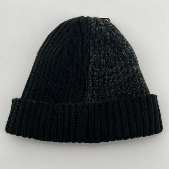 Reaction Kenneth Cole Ribbed Knit Beanie - Black - One Size - New with tags - Picture 5 of 5